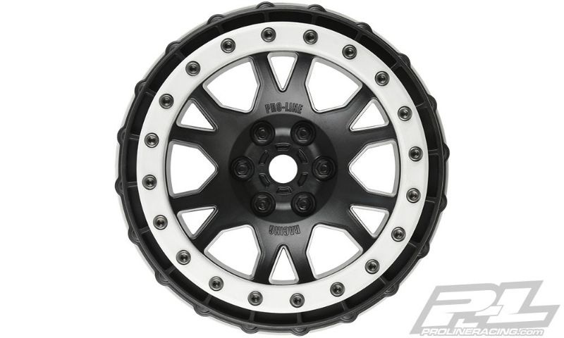 Pro-Line Impulse Pro-Loc Felge mit grauen Ringen v/h (2) 4.3 TRX XMAXX 2763-03