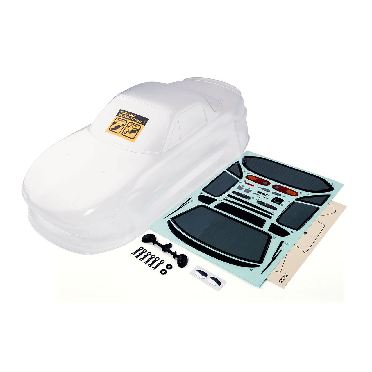 MST-Racing MST MX-5 body (clear) 720014