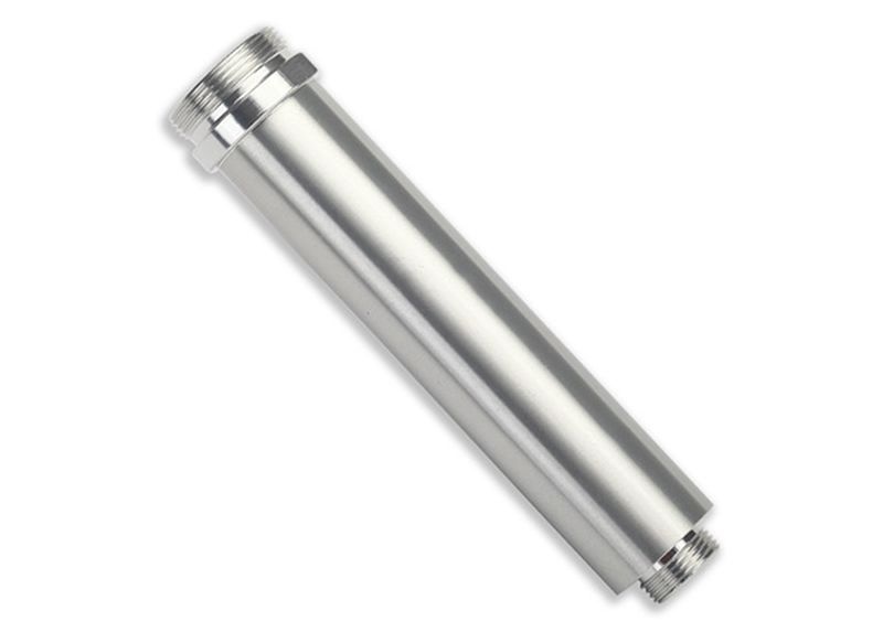 Dämpfergehäuse GTR, 77mm silber Alu hi ohne Gewinde 8462