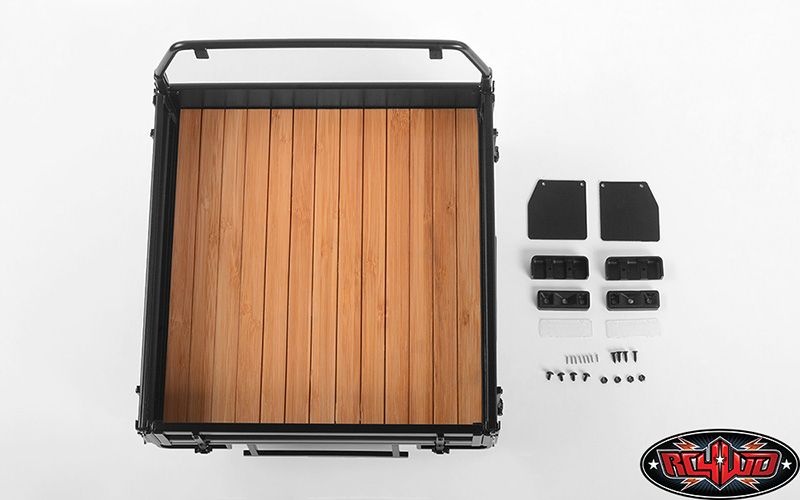 RC4WD Kober Rear Bed W/ Mud Flaps for TF2 Mojave Body (Black) VVV-C0712