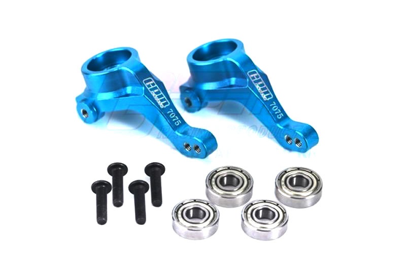 GPM Alu Lenkhebel vorn blau TAMIYA BBX / BB-01 BBX021SB