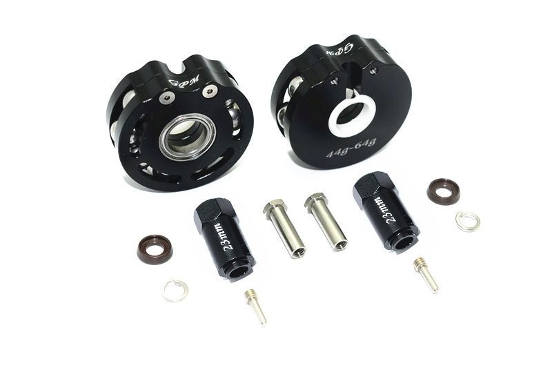 GPM Alum. Radachsengewicht mit Hex +23mm schwarz (44-64g) Traxxas Traxxas4 & 6