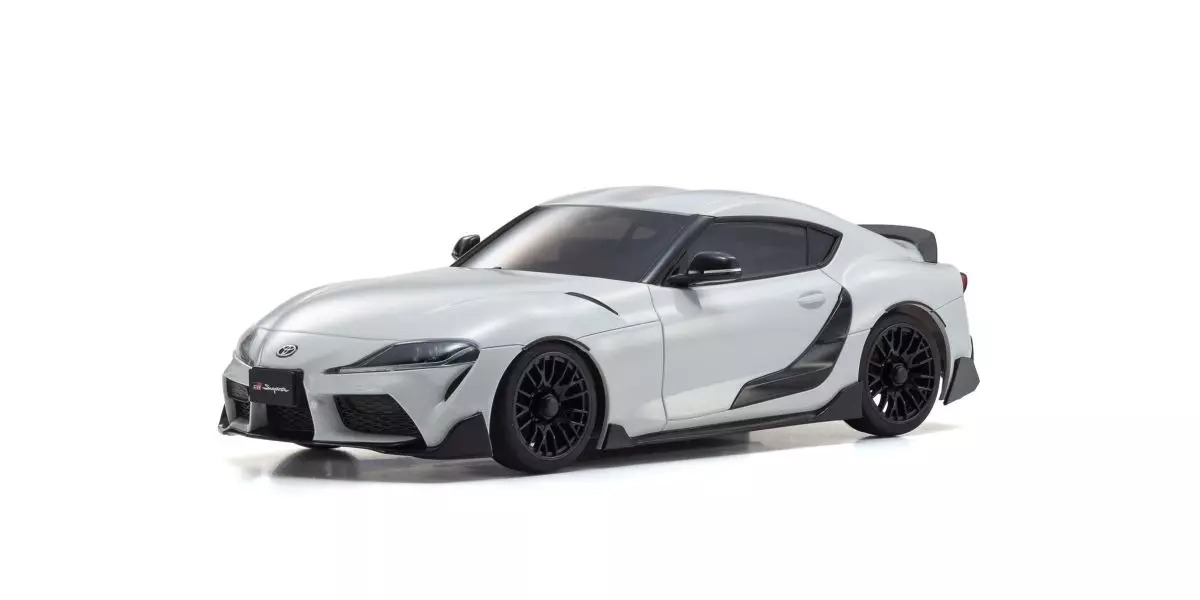Kyosho Mini-Z MR04 RWD Toyota GR Supra TRD Aero White Metal (N-MM2) 32378W - Abbildung 1
