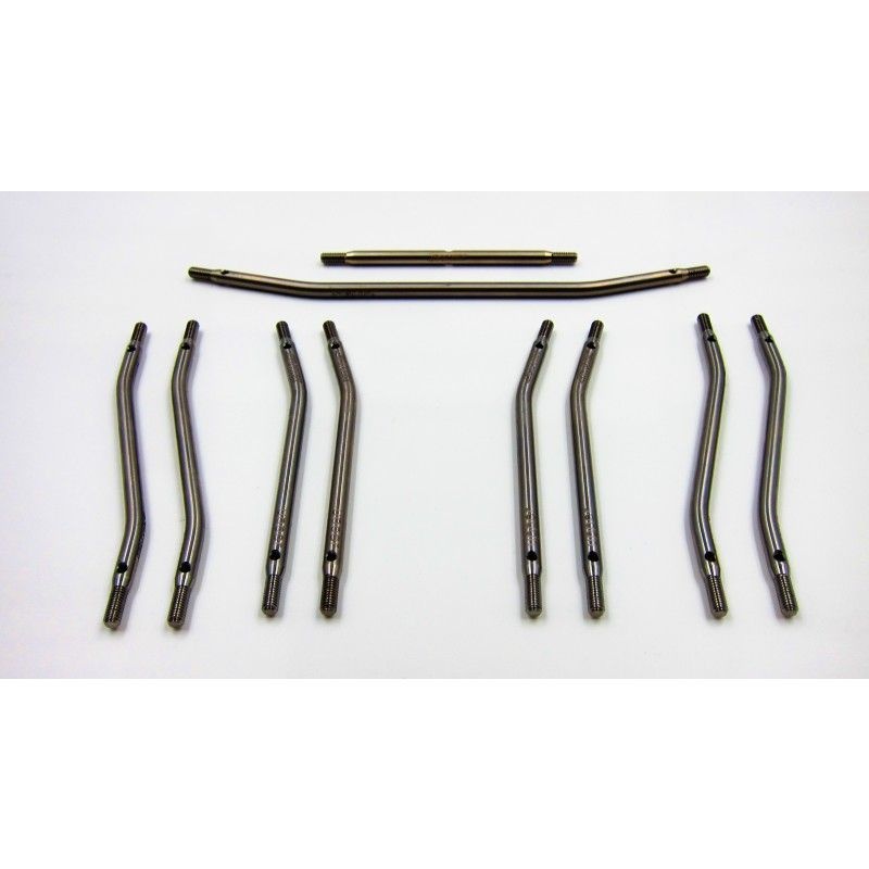 SAMIX Titan Aufhängungsstifte Link Kit komplett für Axial Wraith WRA-5025FLS