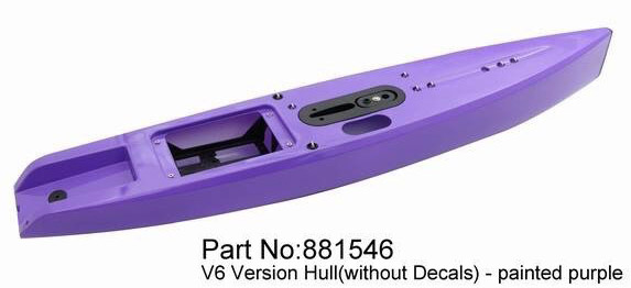 Joysway Hull Dragon Force V6 Purple 881546