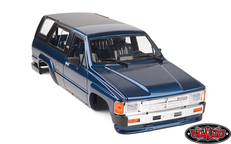 RC4WD 1985 Toyota 4Runner Hard Body Complete Set (Medium Blue) Z-B0254