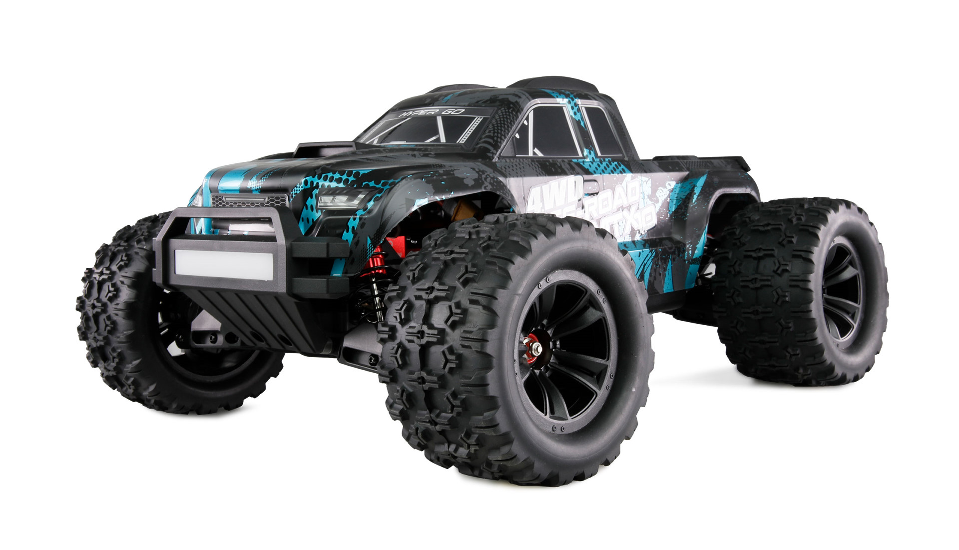 MJX Hyper GO 1/10 MTX10 Monstertruck Brushless ARTR blau 22688 - Abbildung 1