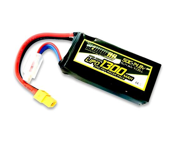 YellowRC 4S 1300mAh 14.8V 50C ProFPV Racer pack, YEL2714