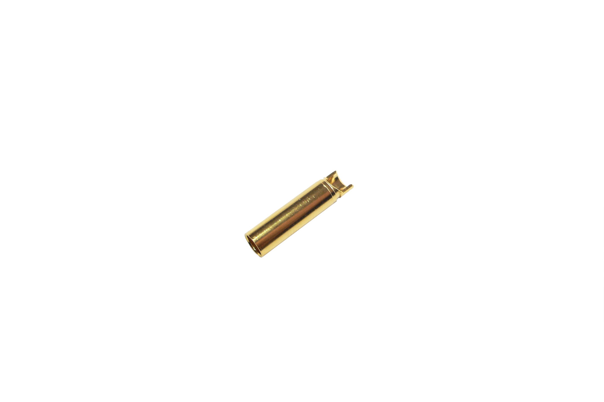 4mm Goldkontakt Buchse Goldstecker Goldverbinder female weibchen lose - Abbildung 1