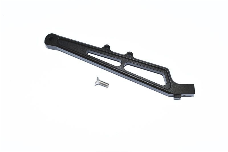 GPM Alu Chassisverstärkung hinten schwarz ARRMA Limitless, Infraction 6s MAF016RBK