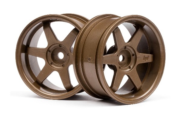 HPI TE37 Felge 26mm (Bronze/0mm Offset) 3838 - Abbildung 1