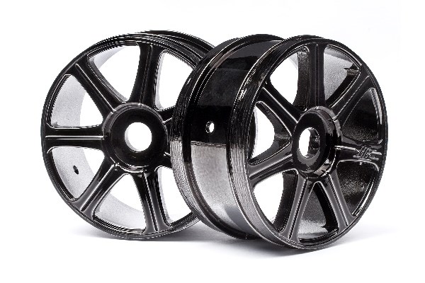 HPI HB EDGE FELGEN SCHWARZ-CHROM 42x83mm (2ST) 67768