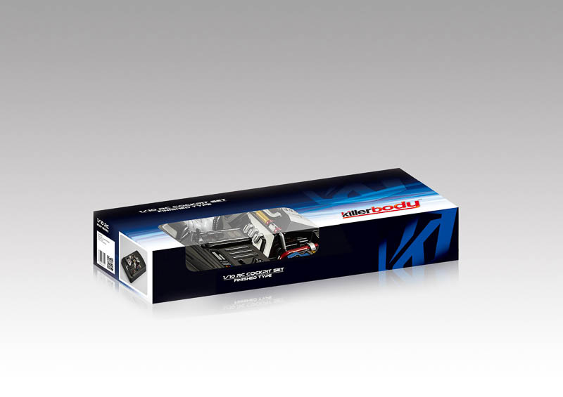 KB48500 Cockpit Set Motor hinten (rechtslenkung) lackiert