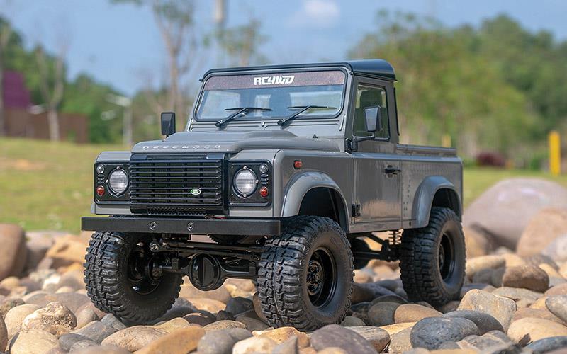RC4WD Gelände II RTR W/ 2015 Land Rover Defender D90 Body Set (Grau) (Z-RTR0065)