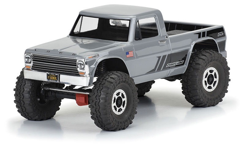 Pro-Line 1967 Ford F-100 Karo klar für Crawler 313mm Radstand 3613-00