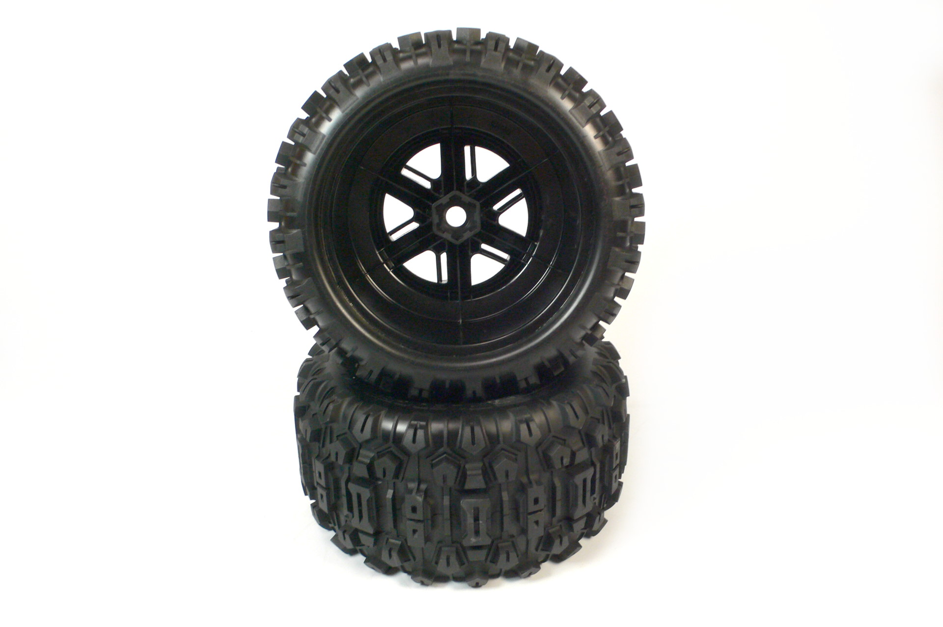Traxxas X-MAXX Monster Truck Räder Sledgehammer 8S belted 7871 2x Reifen und Felgen - Abbildung 2