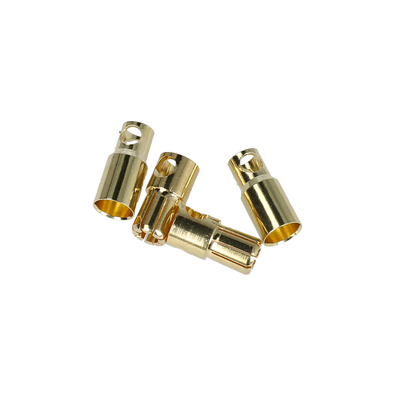 Robitronic 6.0mm Stecker und Buchse (2 Paare) RA60152