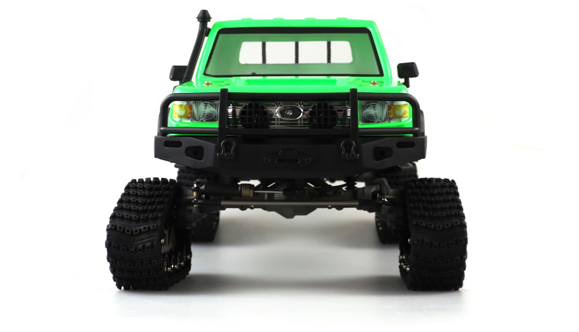 Amewi AMXRock RCX8PT Scale Crawler Pick-Up 1:8, RTR grün 22473