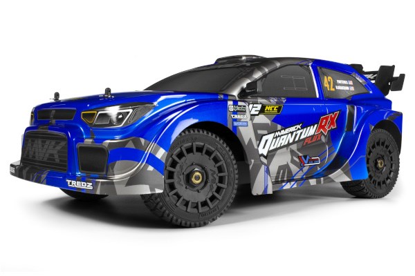 MAVERICK QuantumRX Rally Car Karosserie - Blau 150363
