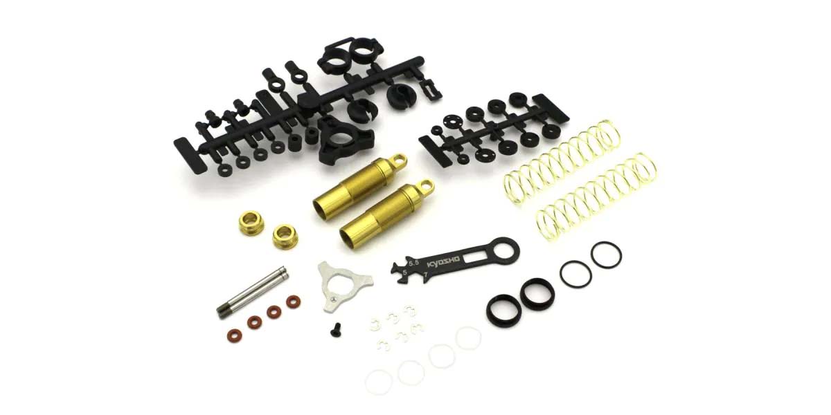 Kyosho Stoßdämpfer Vorn Turbo Optima - Mid (2) Gold OTW129B