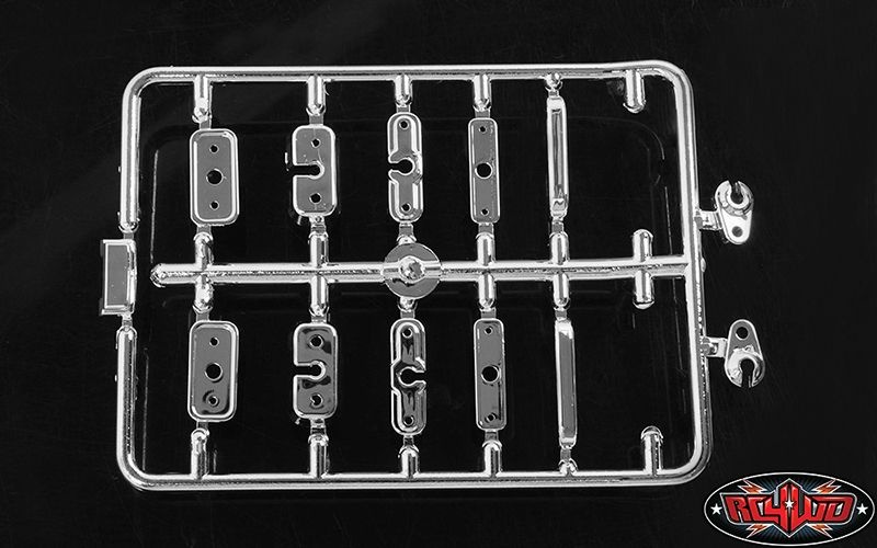 RC4WD Chevrolet Blazer Chrome Handles and LED Holder Parts Tree Z-B0104
