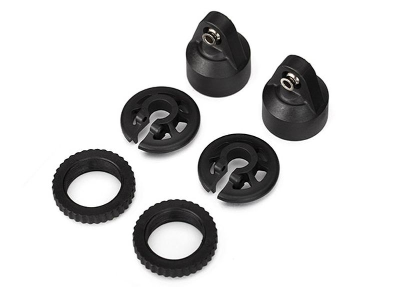 Traxxas Dämpfer Kappen, GTX Dämpfer Feder-Halter 2.5x14 CS (2) 7764