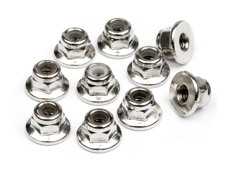 HPI Stoppmutter mit Flansch M3 (10St) 103671 - Abbildung 1