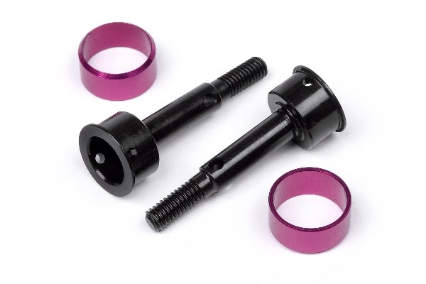 HPI Radachse hinten 12.5X34mm (2St/Nitro 3 Drift) 86965