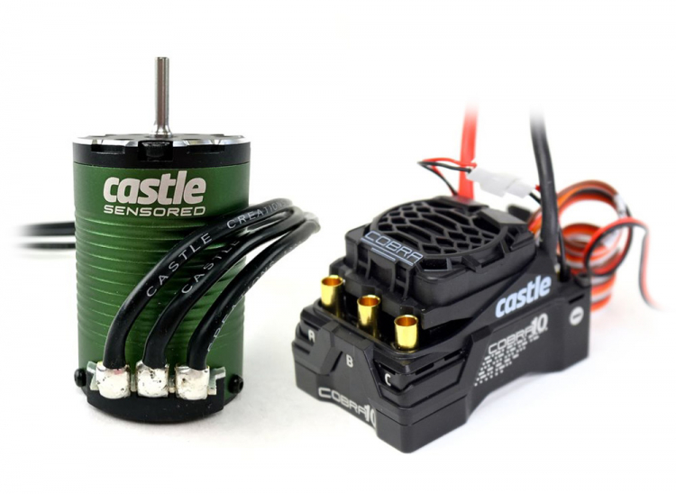 Castle Combo Cobra 10 6S ESC & 1410-3800kV Sensored Motor 010-0174-09