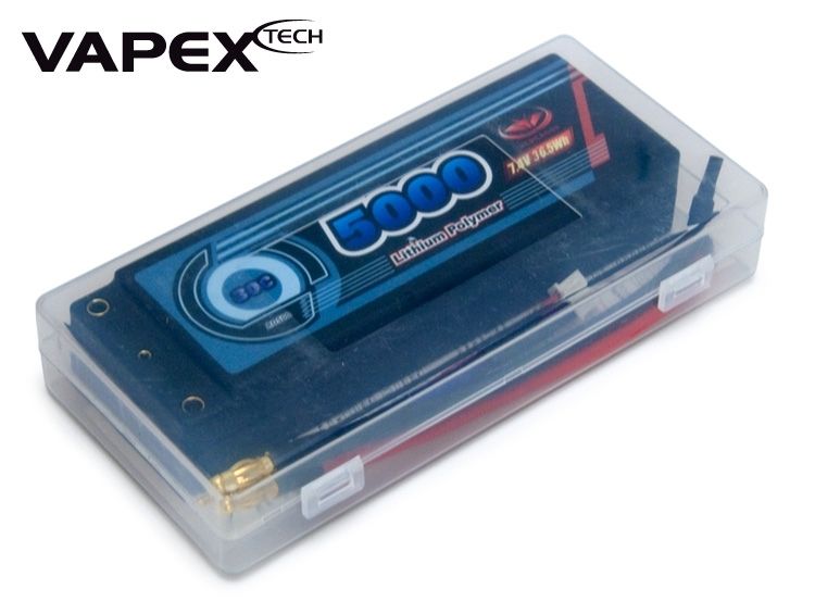 Vapex LiPo Akku 2S 7,4V 5000mAh 30C Hard RD500D2
