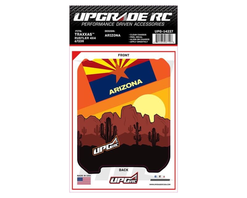 Upgrade RC Chassis Protector for Traxxas Rustler 4x4 (Arizona) (1) nP62