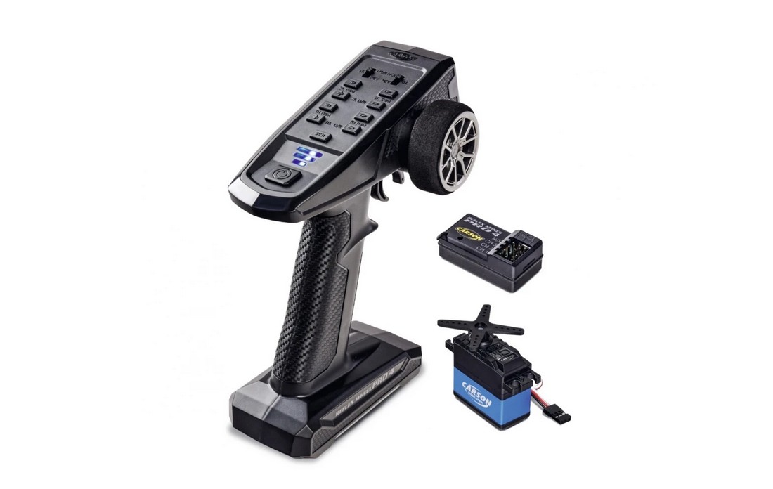 Carson FS Reflex Wheel Pro 4 2.4GHz + Servo 5kg 500500111 - Abbildung 1