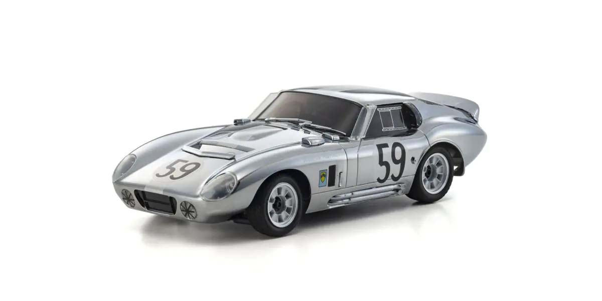 Kyosho First Mini-Z 1:28 Shelby Cobra Daytona Chrome 66611C - Abbildung 2