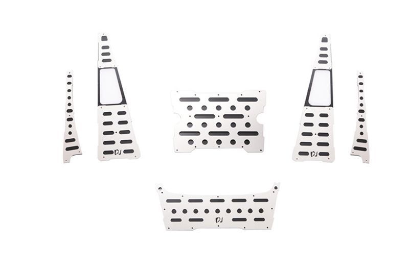 GPM Edelstahlverkleidung Motorhaube vorn Traxxas Traxxas4 Defender