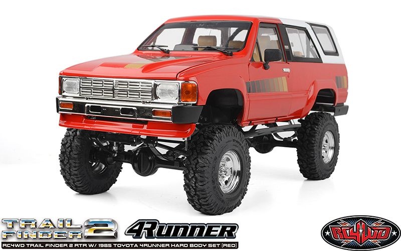 RC4WD Trail Finder 2 RTR mit 1985 Toyota 4Runner Karosserie rot Z-RTR0063