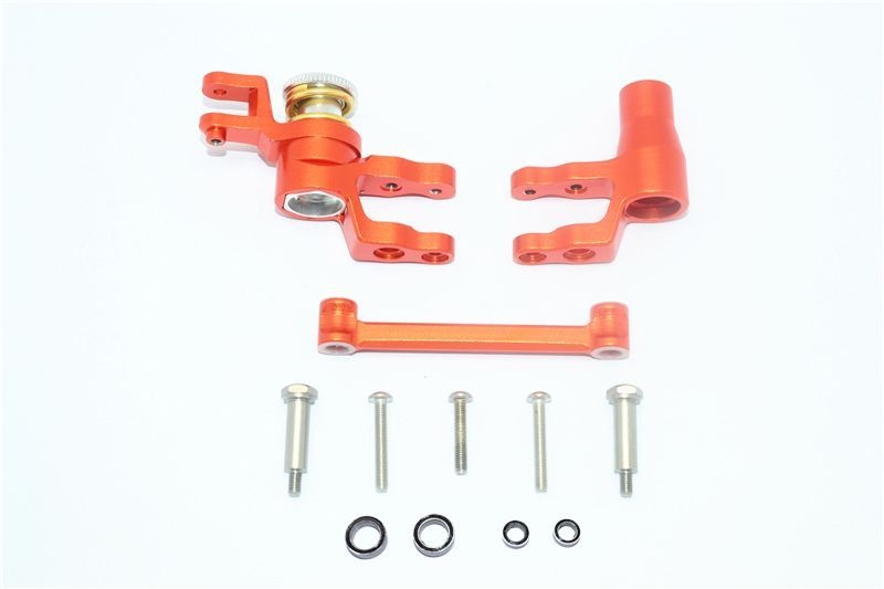 GPM Alu Lenk-Set komplett orange Traxxas MAXX