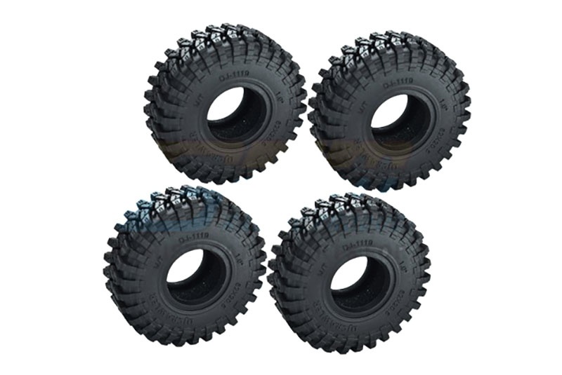GPM Grip-Reifen 1.0 mit Einlagen 62x20,5mm Traxxas-4M, SCX24