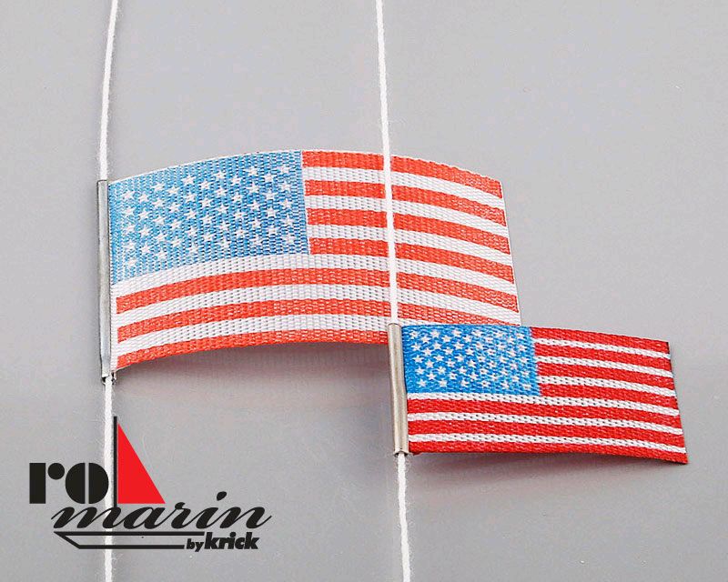 ROMARIN Flaggensatz USA 25x40 mm/15x25 mm RO1362