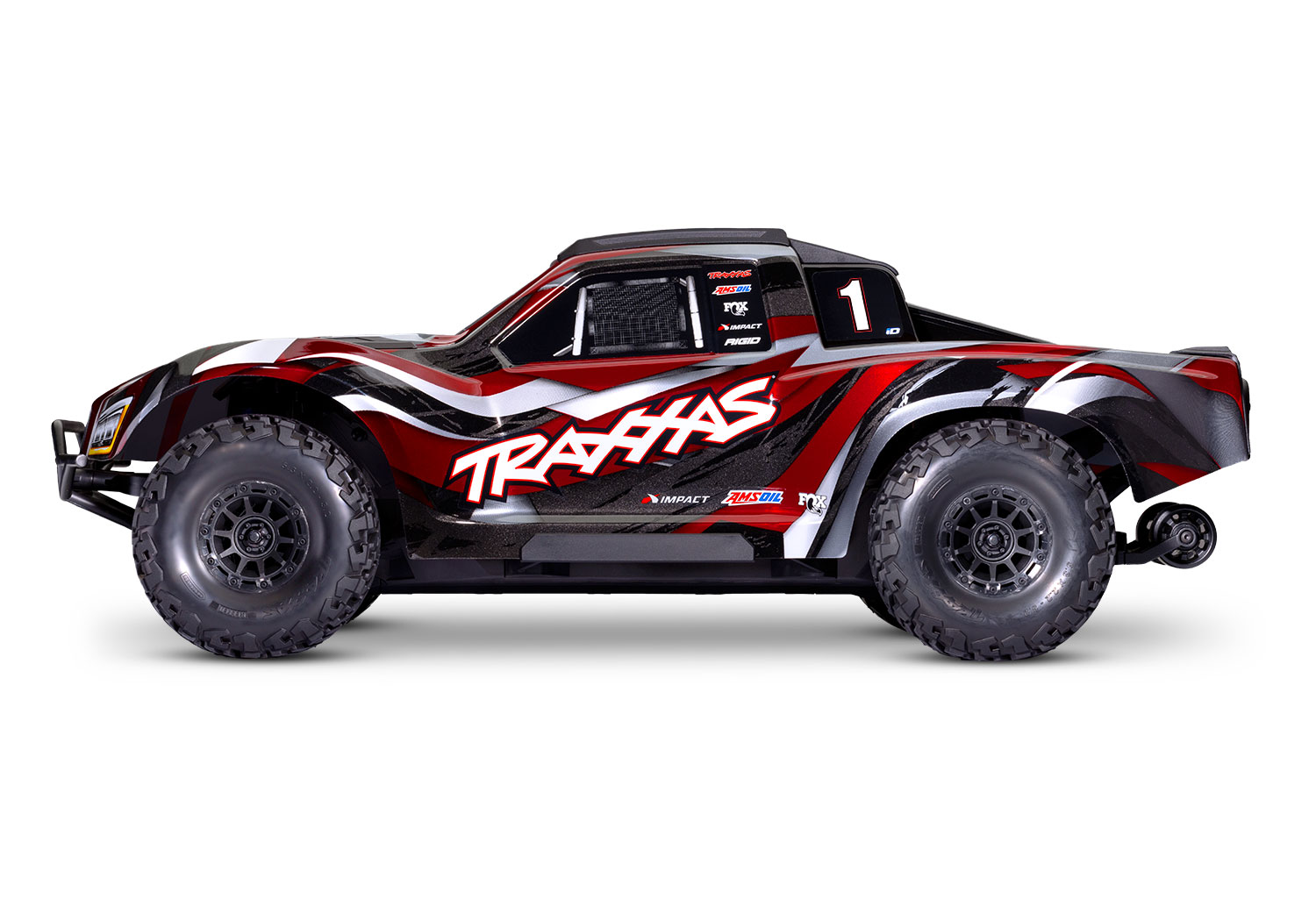 Traxxas MAXX Slash Rot 1/8 Brushless Short Course Truck 4x4 RTR 2.4GHz 102076 - Abbildung 3
