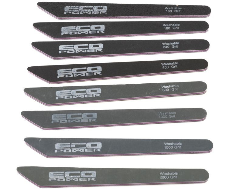 EcoPower Schleiffeilen-Set (8) ECP-3013