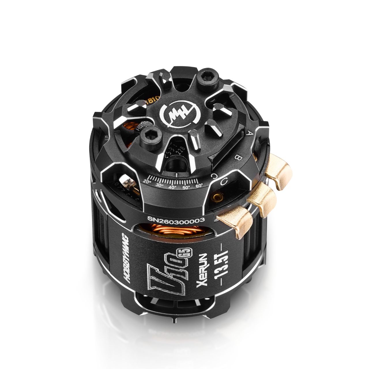 Hobbywing Xerun V10 Brushless Motor G5 13.5T Sensored für 1:10 30401762