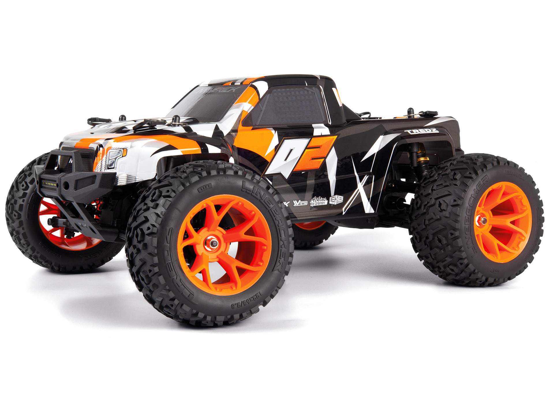 Maverick Quantum2 MT Orange RTR 1/10 Brushed Monstertruck 150401