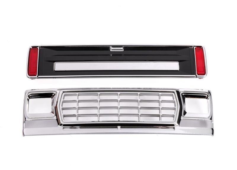 Traxxas Kühlergrill/Heckklappen-Panel schwarz TRX-4M Ford F150 9819-BLK