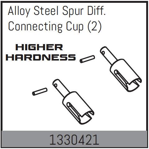 Absima Stahl-Mitteldifferentialmitnehmer 1330421