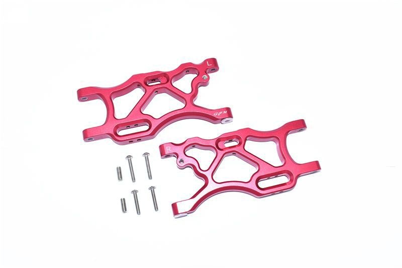 GPM Alu Querlenker unten hinten rot ARRMA Limitless, Infraction, Kraton, Typhon 6s MAF056R