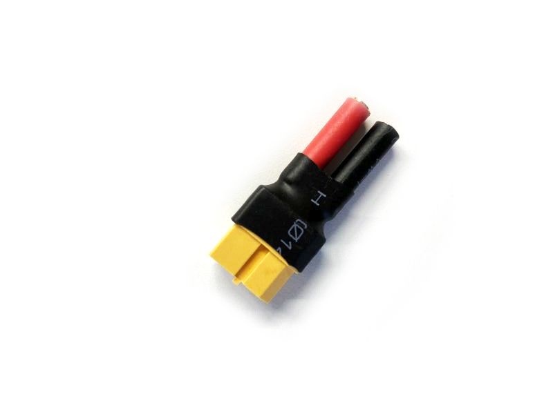 H-SPEED XT60 Lade-Adapter 4mm Buchsen HSPC035