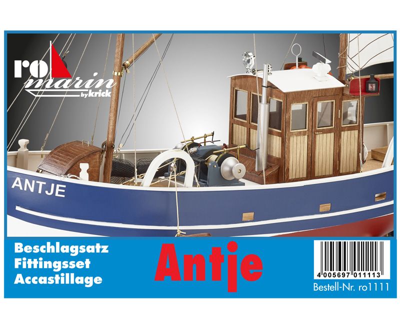 ROMARIN Beschlagsatz mit Netz Antje RO1111