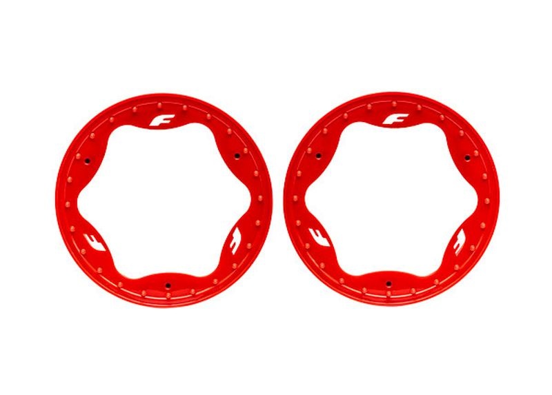 Traxxas Beadlock-Ringe vo rot Funco 10976-RED