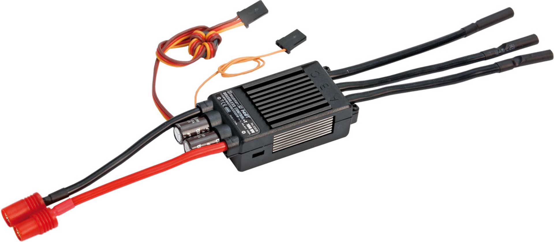 GRAUPNER BRUSHLESS CONTROL+ T 100 HV G6 REGLER S3036