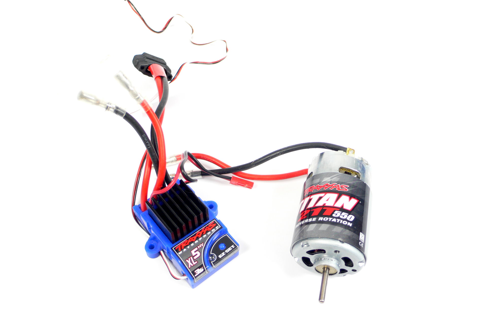 Traxxas Brushed Scale Crawler Combo Fahrtregler XL-5HV 100A + Titan 21T Motor - Abbildung 2